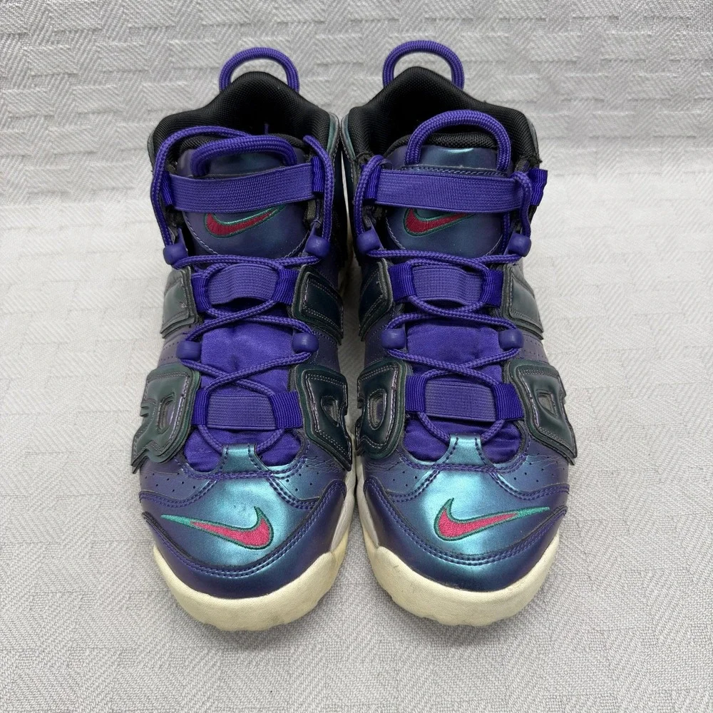 Nike Air More Uptempo GS Iridescent Purple Kids‎ 7y 922845-500